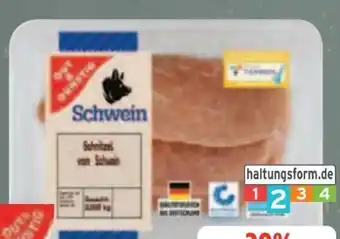 Edeka Schweine-Schnitzel Angebot