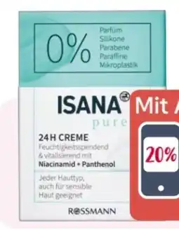 Rossmann Pure 24H Creme Angebot