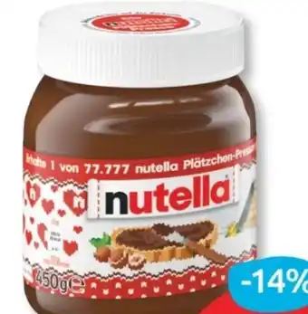 Budni Nutella Nuss-Nugat Creme Angebot