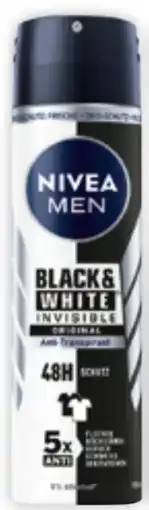 Müller Invisible For Black & White Power Spray Angebot