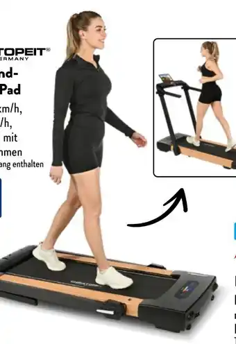 Aldi Nord 2-in-1-Laufband und-Walking-Pad Angebot