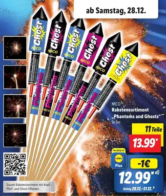 Lidl WECO Raketensortiment „Phantoms and Ghosts" Angebot