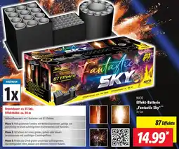 Lidl NICO Effekt-Batterie „Fantastic Sky" Angebot