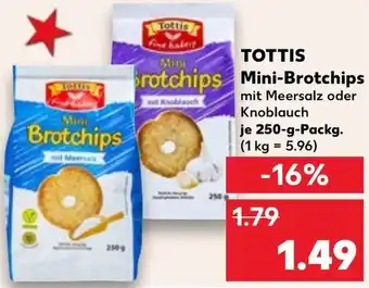 Kaufland TOTTIS Mini-Brotchips Angebot