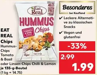 Kaufland EAT REAL Chips Angebot