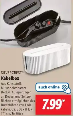 Lidl SILVERCREST Kabelbox Angebot