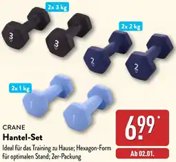 Aldi Nord CRANE Hantel-Set Angebot