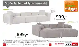 XXXLutz Carryhome wohnlandschaft oder ecksofa Angebot