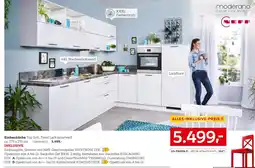 XXXLutz Moderano einbauküche Angebot