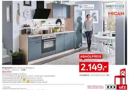 XXXLutz Welnova küchenzeile clean Angebot