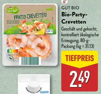 Aldi Nord GUT BIO Bio-Party Crevetten Angebot