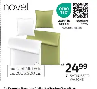 XXXLutz Novel satin-bettwäsche-garnitur Angebot