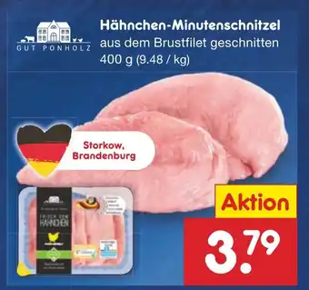 Netto Marken-Discount GUT PONHOLZ Hähnchen-Minutenschnitzel Angebot