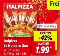 Lidl Italpizza la numero uno Angebot