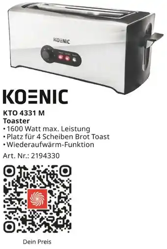 XXXLutz Toaster Angebot