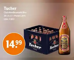 Trink und Spare Tucher christkindlesmarkt bier Angebot