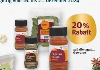 tegut Tegut... 20 % rabatt Angebot