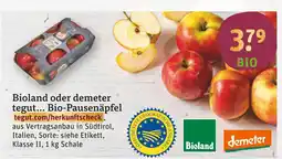 tegut Bioland oder demeter, tegut... bio-pausenäpfel Angebot