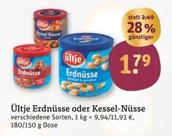 tegut Ültje erdnüsse oder kessel-nüsse Angebot