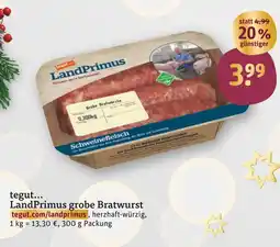 tegut Tegut... landprimus grobe bratwurst Angebot