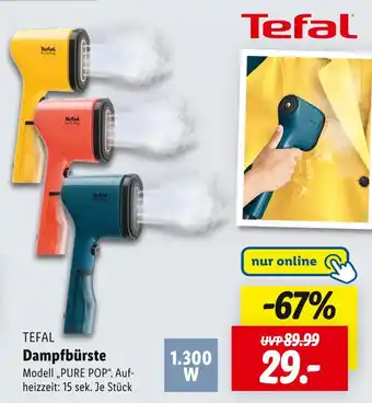 Lidl Tefal dampfbürste Angebot