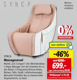 Lidl Synca massagesessel Angebot