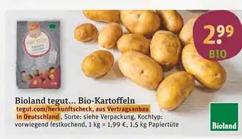 tegut Bioland tegut... bio-kartoffeln Angebot