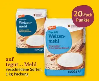 tegut Tebonus 20-fach punkte Angebot