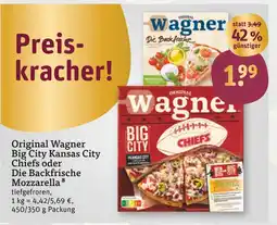 tegut Original wagner big city kansas city chiefs oder die backfrische mozzarella Angebot