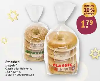 tegut Smashed bagels Angebot