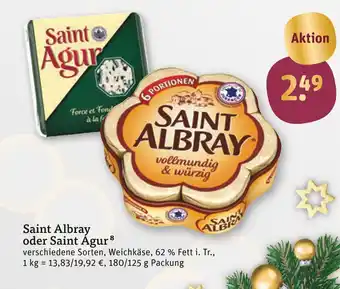 tegut Saint albray oder saint agur Angebot