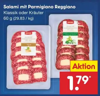 Netto Marken-Discount Salami mit Parmigiano Reggiano Angebot