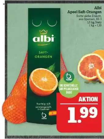 Marktkauf Albi Apeel Saft-Orangen Angebot