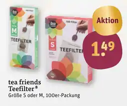 tegut Tea friends teefilter Angebot