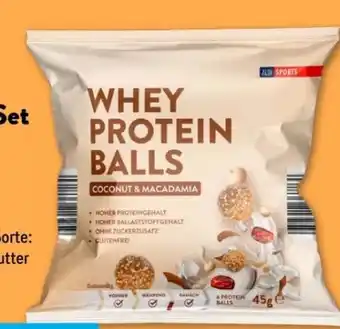 Aldi Nord Whey Protein Balls Angebot