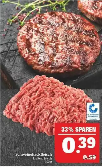 Marktkauf Schweinehackfleisch Angebot