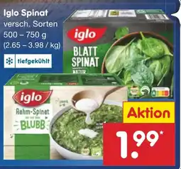 Netto Marken-Discount Iglo Spinat Angebot