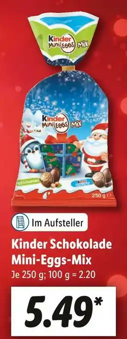 Lidl Kinder schokolade mini-eggs-mix Angebot