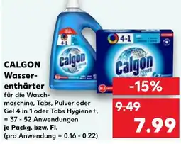 Kaufland CALGON Wasser- enthärter Angebot