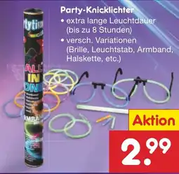 Netto Marken-Discount Party-Knicklichter Angebot