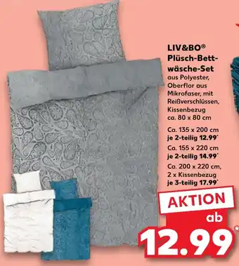 Kaufland Plüsch-Bett- wäsche-Set Angebot