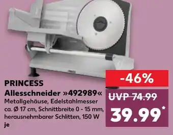 Kaufland PRINCESS Allesschneider 492989 Angebot