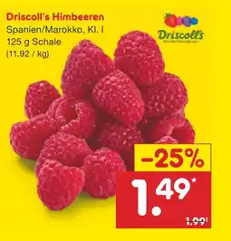 Netto Marken-Discount Driscoll's Himbeeren Angebot