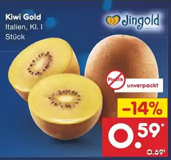 Netto Marken-Discount Jingold Kiwi Gold Angebot