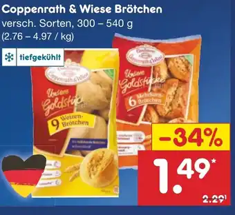 Netto Marken-Discount Coppenrath & Wiese Brötchen Angebot