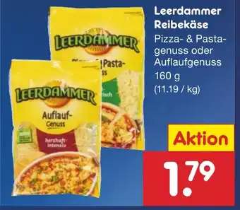 Netto Marken-Discount Leerdammer Reibekäse Angebot