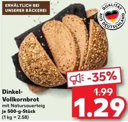 Kaufland Dinkel- Vollkornbrot mit Natursauerteig Angebot