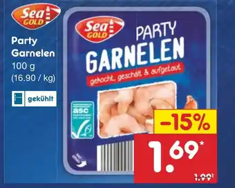 Netto Marken-Discount Sea GOLD Garnelen Angebot