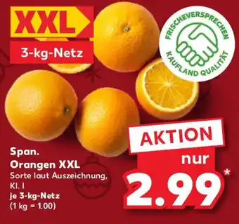 Kaufland Span. Orangen XXL Angebot