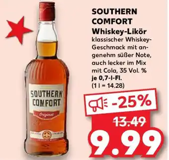 Kaufland SOUTHERN COMFORT Whiskey-Likör Angebot